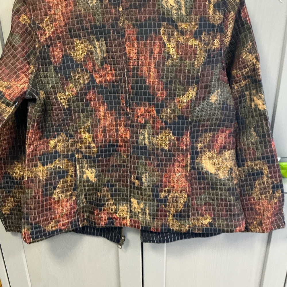Multicolor Women's Jacket Reversible - Picture 2 of 3